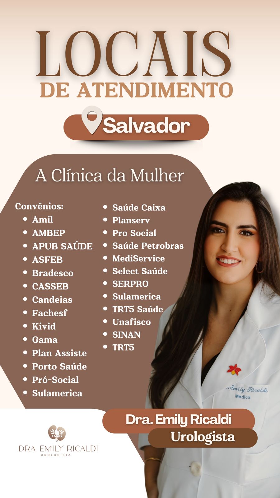 Convênios - Clínica da Mulher